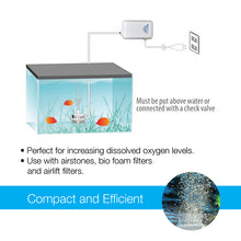 Load image into Gallery viewer, [Resun] Mini Silent Air Pump / Airpump for Aquariums and Fish Tanks (Up to 90cm)