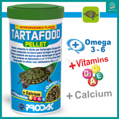 [Prodac] Tartafood Pellet for Freshwater Turtle, Tortoise and Terrapin 350g/12.34oz