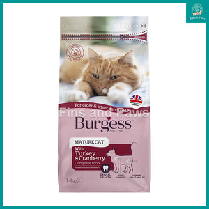 [Burgess] Cat Dry Food (1.4kg / 1.5kg)