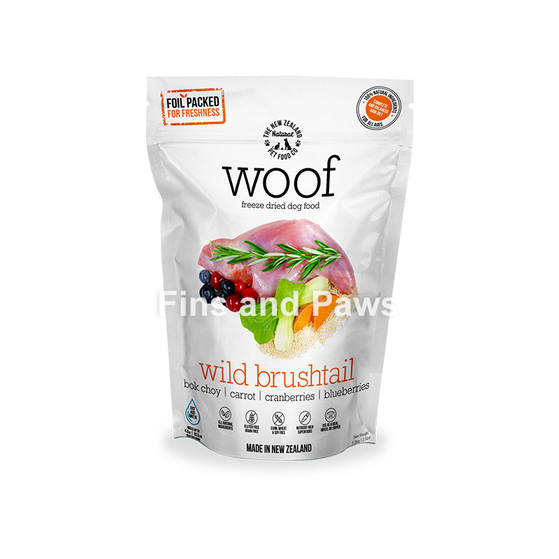 [Woof] Freeze Dried Raw Dog Food 1kg. Assorted Flavours.